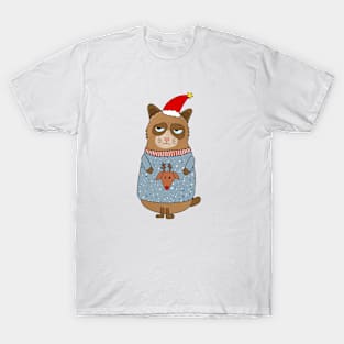 Funny Raccoon Christmas T-Shirt